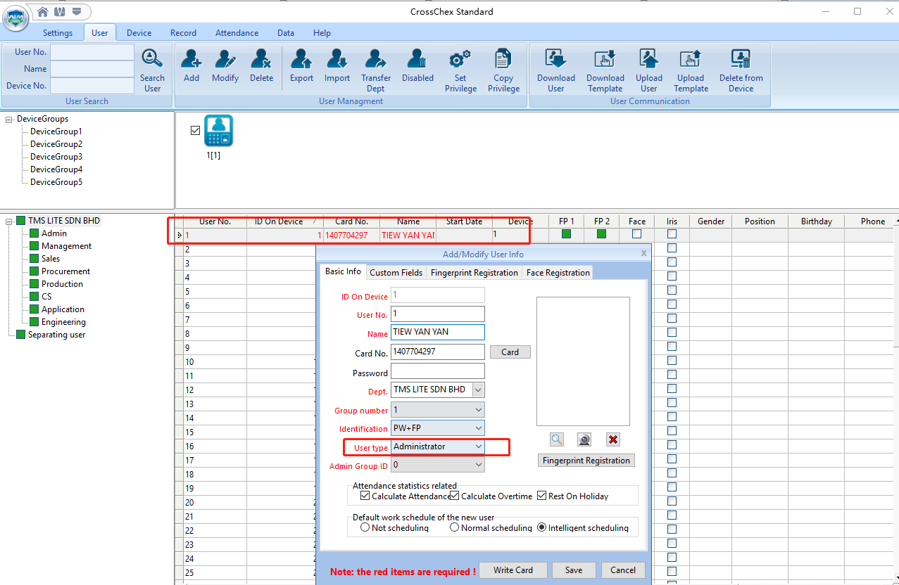 cancel administrator permission