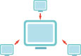 TCP/IP client mode communication