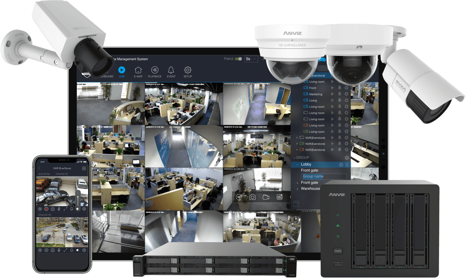 IntelliSight- Anviz Video Surveillance software of IPC and NVR | Anviz ...