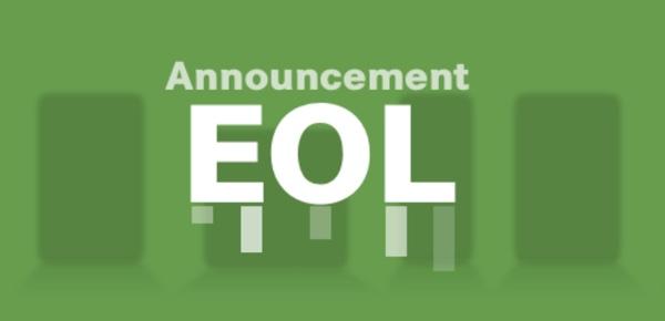 Products EOL Announcement 2020